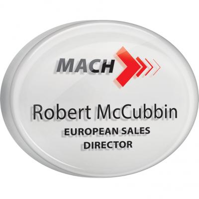 Image of Acrylic Personalised Name Badges