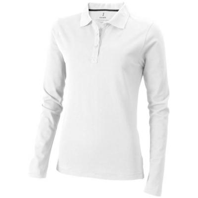 Image of Oakville long sleeve women's polo