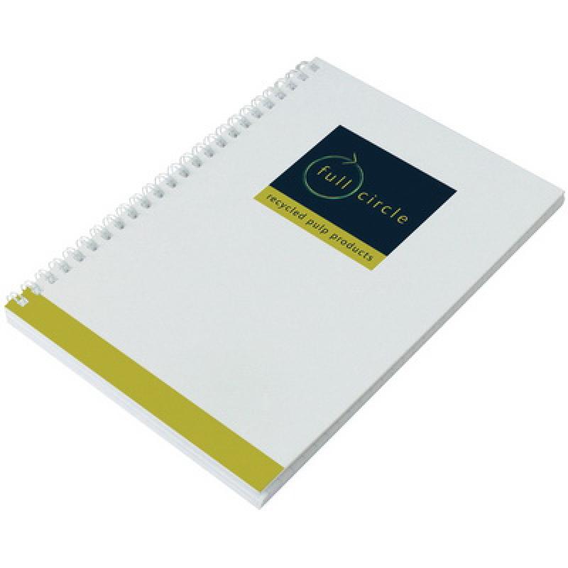 Image of Enviro-Smart White Cover Notepad A5